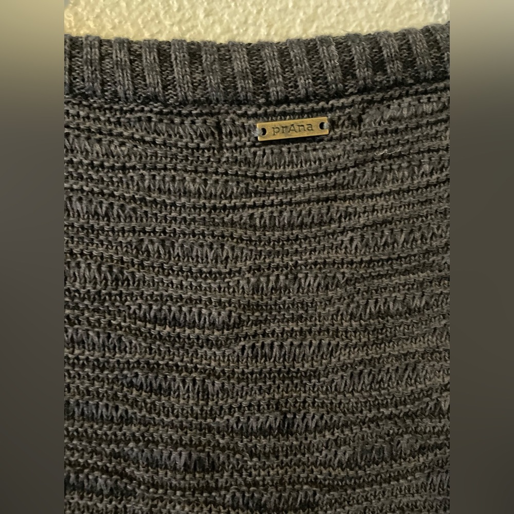 Prana Felicia Tunic Sweater Dress in Coal Size XS - Picture 12 of 12